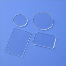 Thin Sapphire Wafers for Screens A stack of thin, polished sapphire wafers ready for use in screens